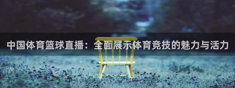 中国体育篮球直播：全面展示体育竞技的魅力与活力